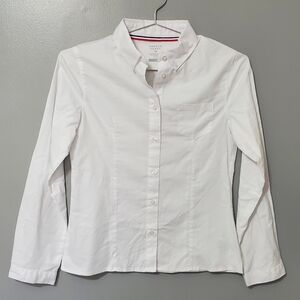 5/$25 French Toast White School Uniform Button Down Shirt Girls Size 16